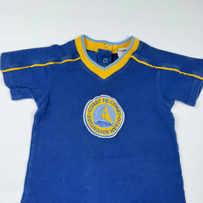Vintage Y2K Okie Dokie Sailing Romper - 24 Months