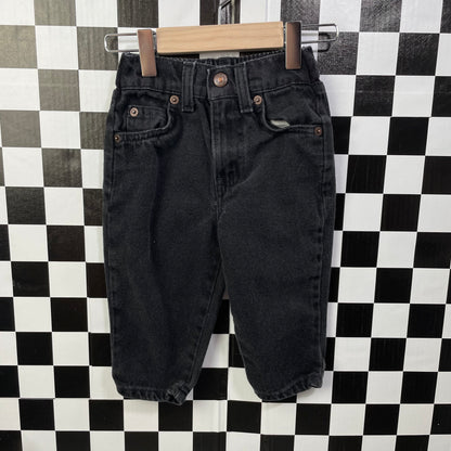 Vintage Faded Black Levi's Jeans - 18 Months