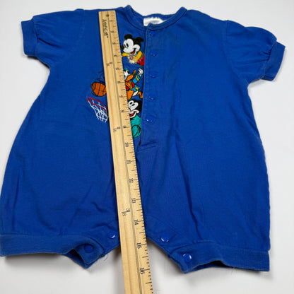 Vintage Mickey and Friends Romper - 6/9 Months