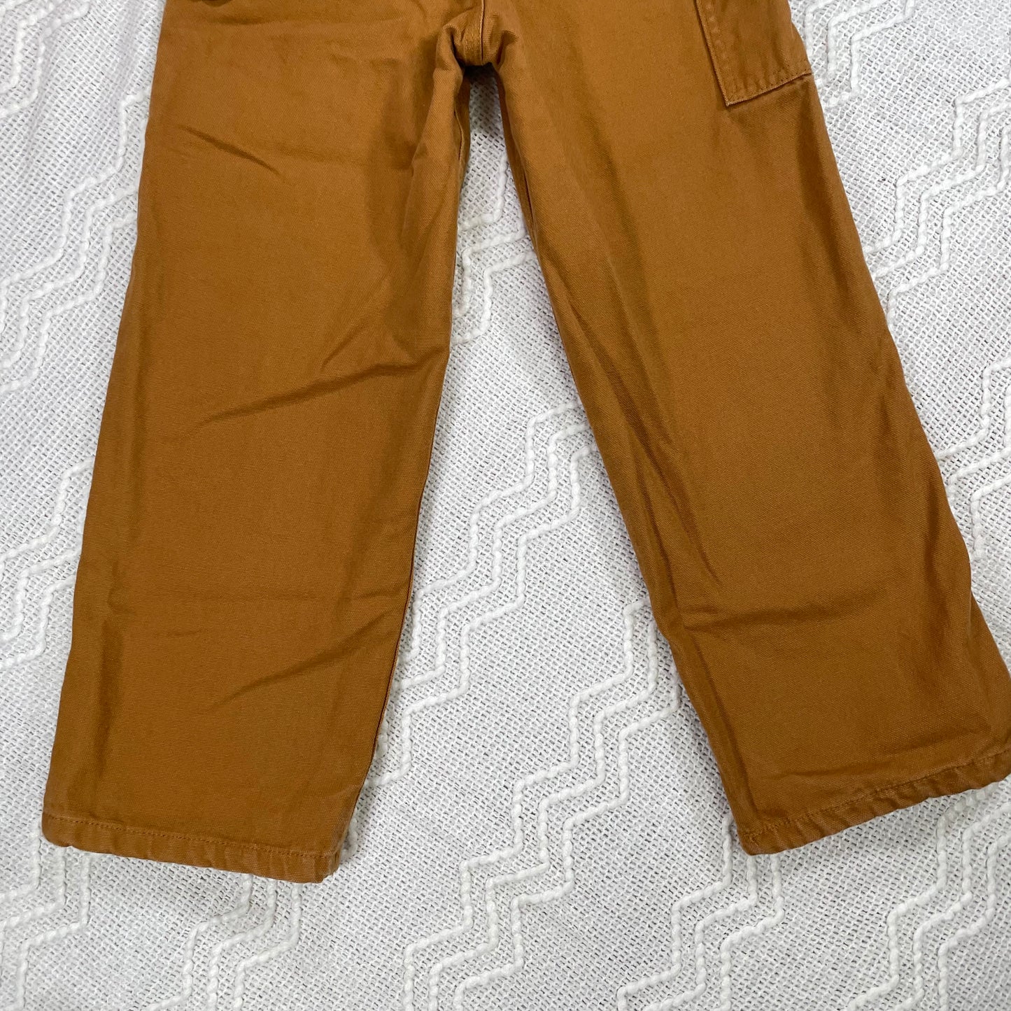 Modern Carhartt Tan Flannel Lined Pants - Youth Size 6