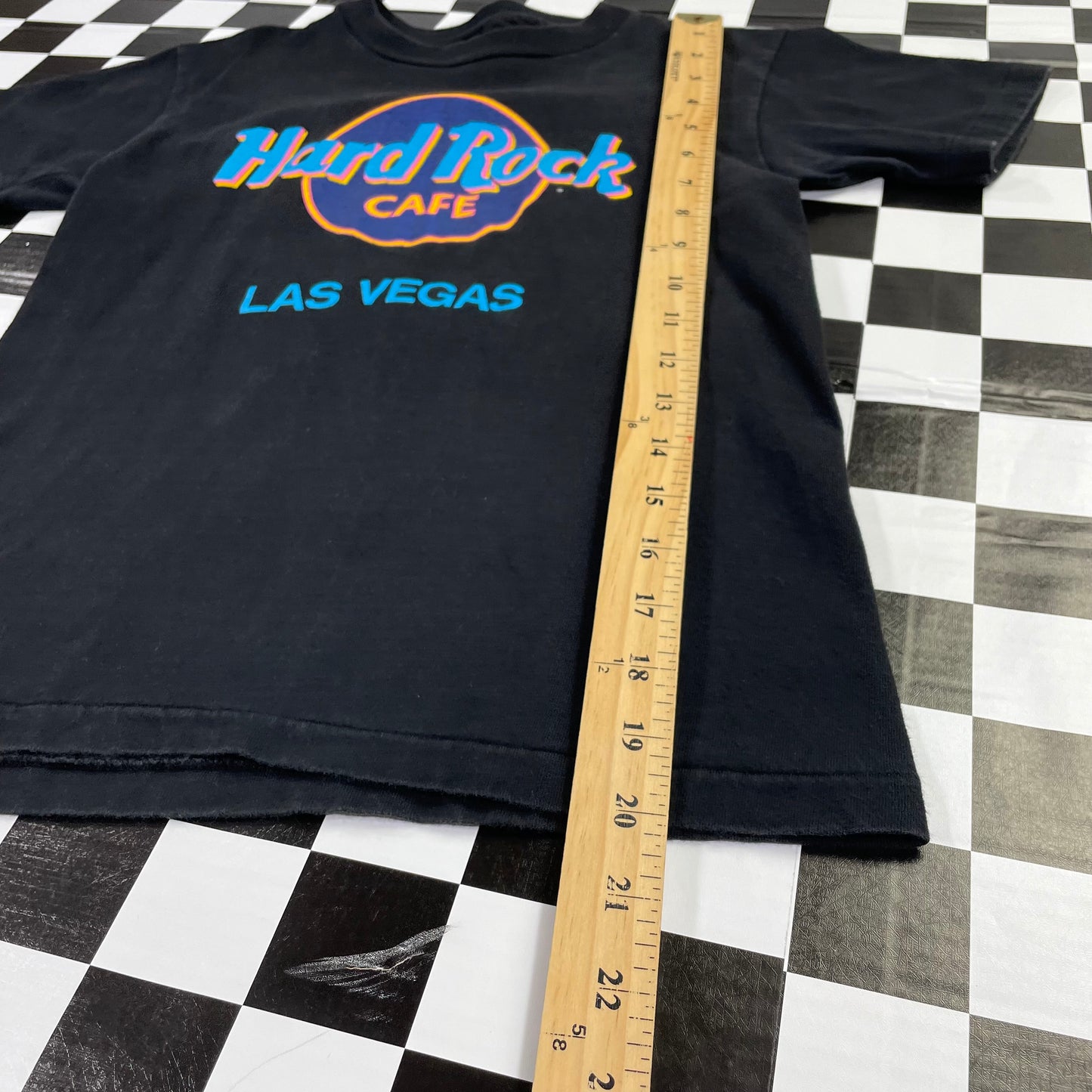 Vintage 1990's Las Vegas Hardrock Cafe T-Shirt - Youth Small