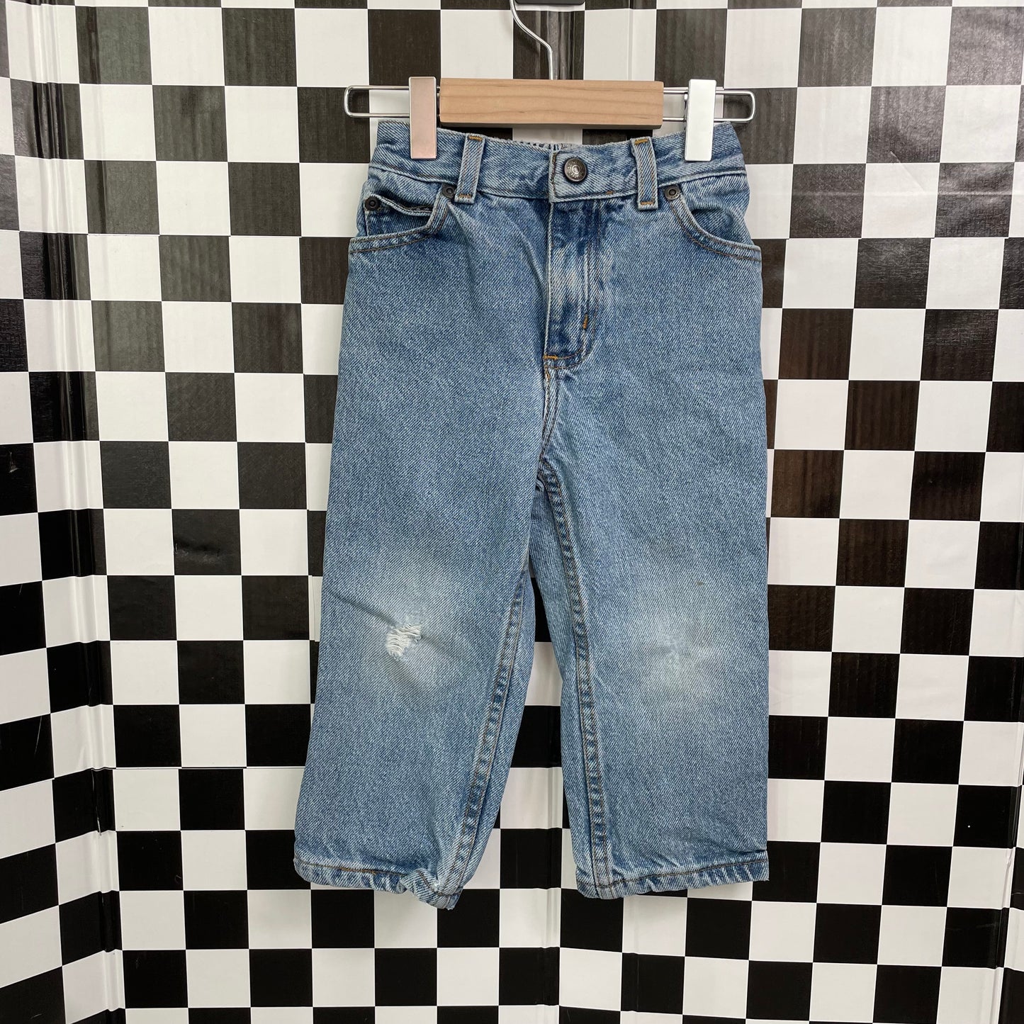 Vintage 1990's Sonoma Light Wash Denim Jeans - 3T