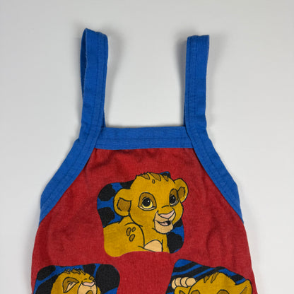 Vintage 1990's Lion King Simba Romper - 12 Months