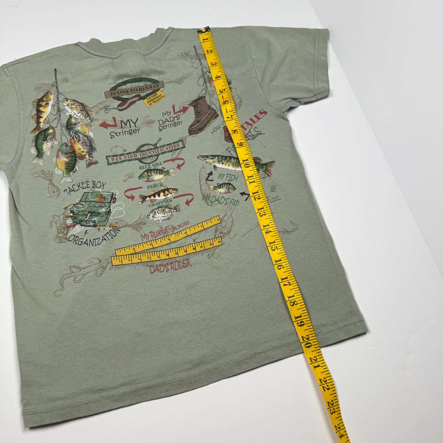 Y2K Fishing T-Shirt - Youth Medium