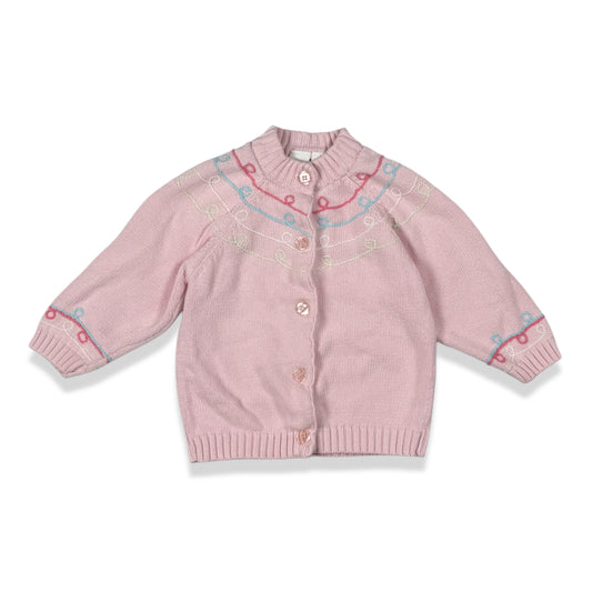 Y2K BabyUrIt Knit Cardigan - 24 Months