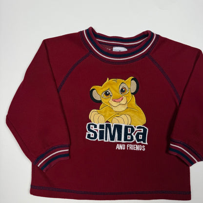 Y2K Lion King Simba Long Sleeved Shirt - 2/3T