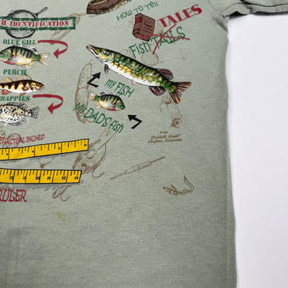 Y2K Fishing T-Shirt - Youth Medium