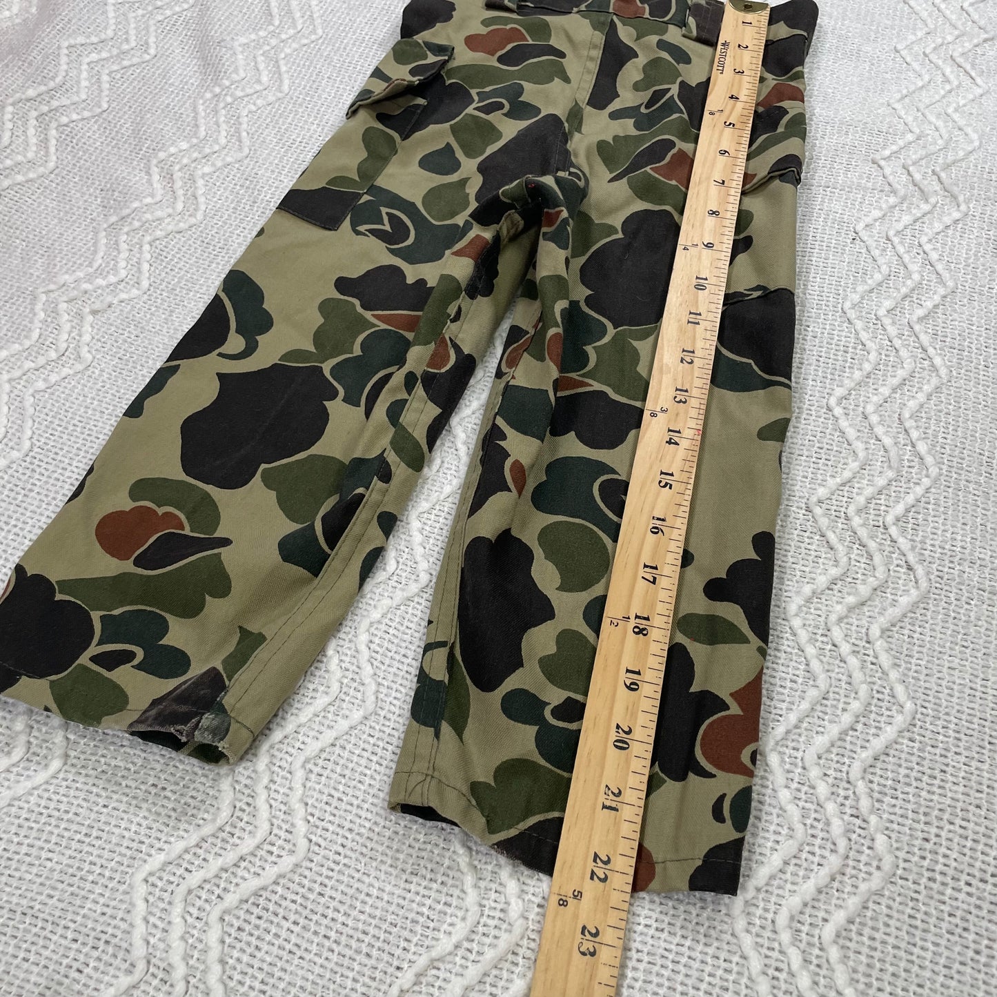 Vintage 1980's Camo Pants - 2T