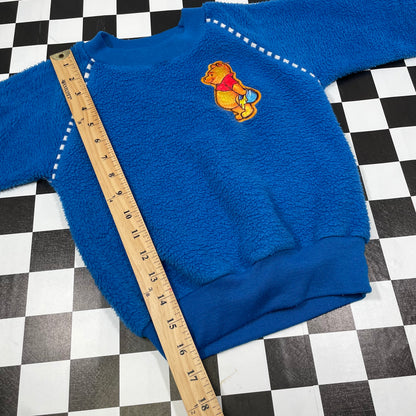 Vintage 1980's Winnie the Pooh Fleece Sweatshirt - 4T