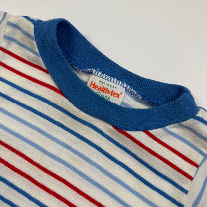 Vintage Health-Tex Striped Shirt - 12 Months