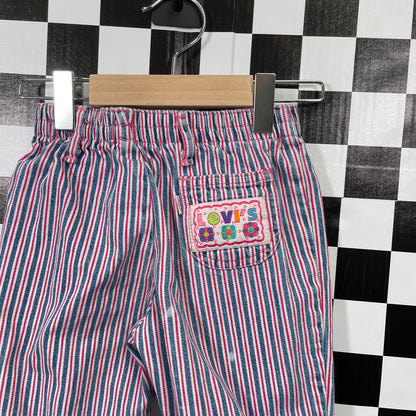 Vintage Levi's Striped Jogger Pants - 18 Months