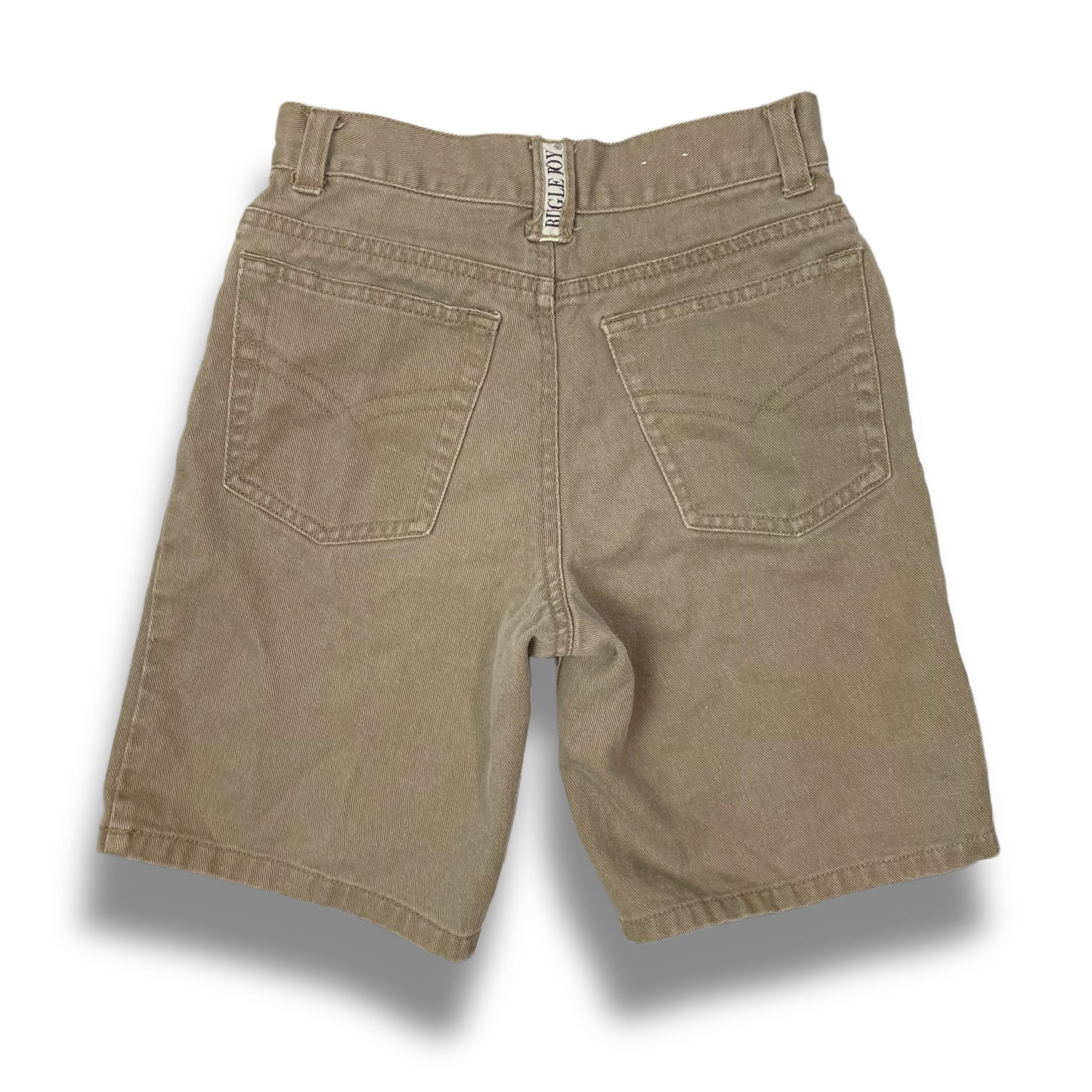 Y2K Bugle Boy Tan Bermuda Shorts - Size 8 Regular