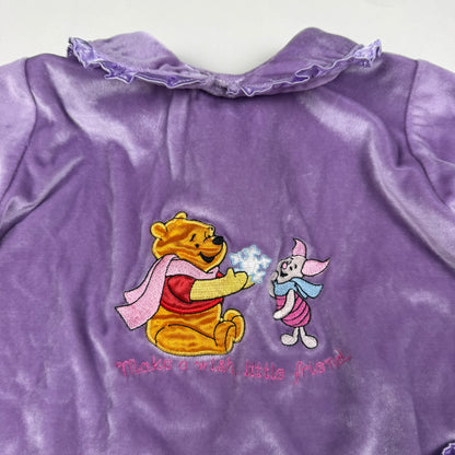 Vintage 1990's Winnie the Pooh Velour Shirt - 2T