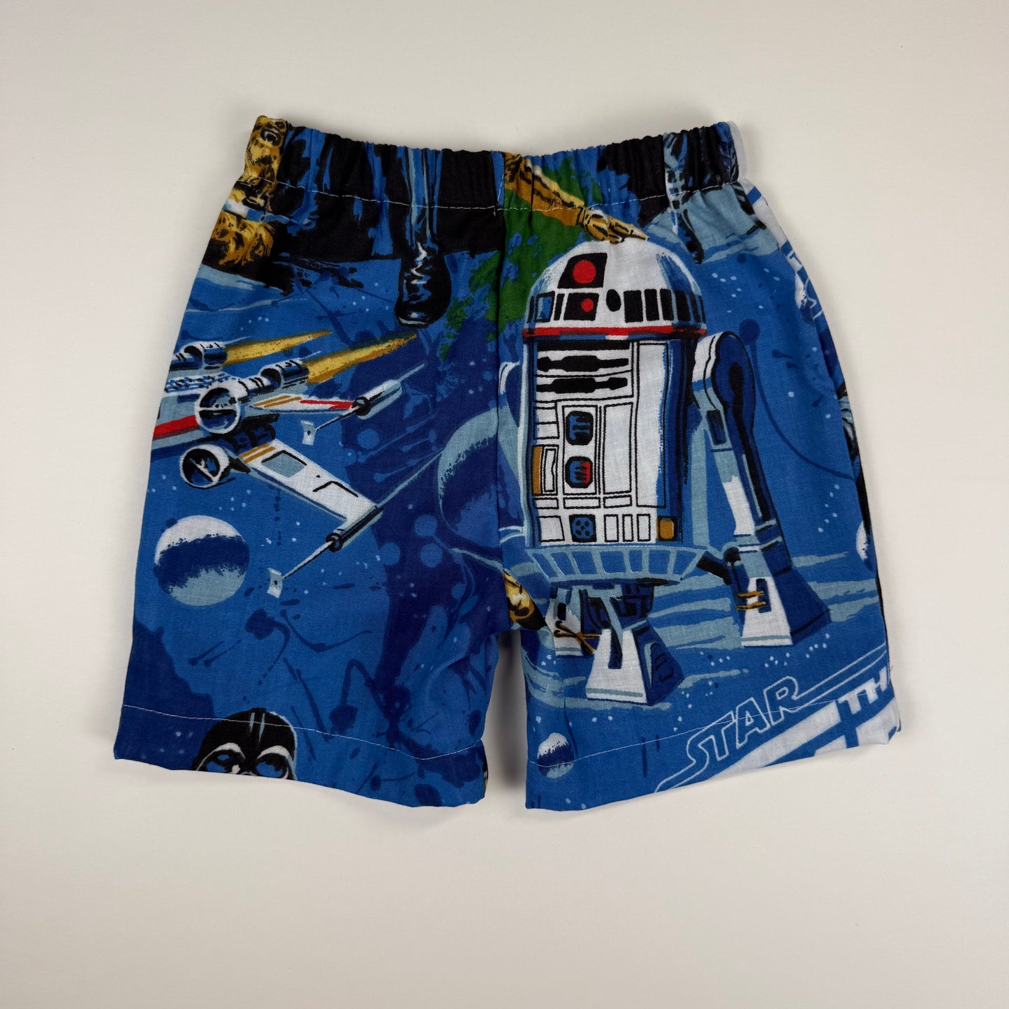 Vintage 1970's Handmade Star Wars Shorts - 2T