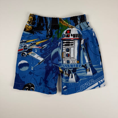 Vintage 1970's Handmade Star Wars Shorts - 2T