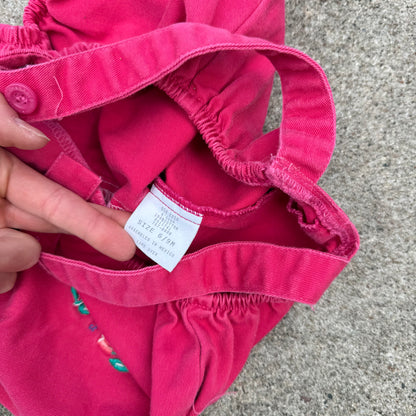 Vintage Oshkosh B'Gosh Spring Flower Romper - 6/9 Months