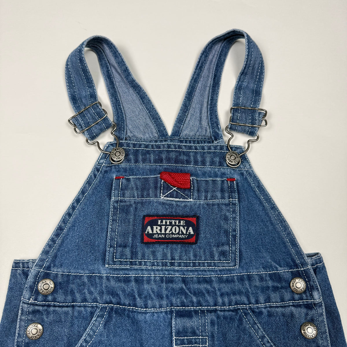 Vintage Little Arizona Denim Shortalls - 3T