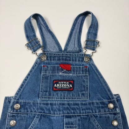 Vintage Little Arizona Denim Shortalls - 3T