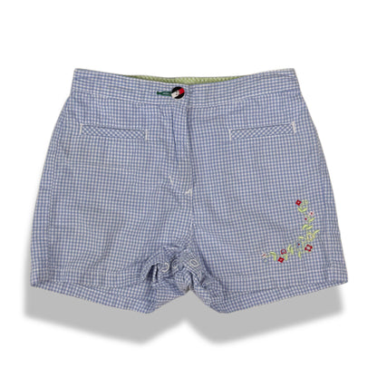 Y2K Tommy Hilfiger Gingham Shorts - 18/24 Months