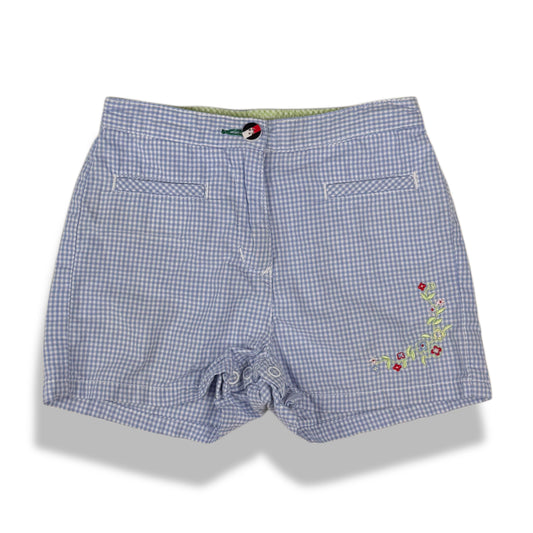 Y2K Tommy Hilfiger Gingham Shorts - 18/24 Months