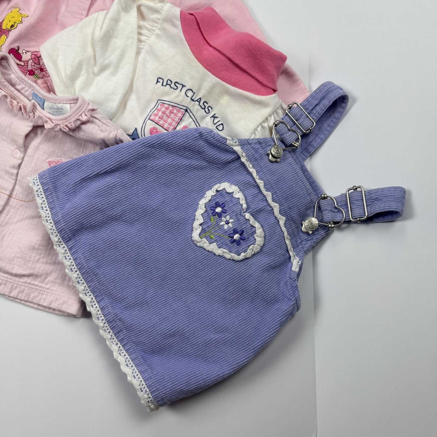 Baby Girl's Vintage Y2K Clothing Bundle 3-6 Months