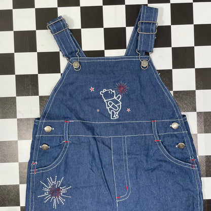 Y2K Winnie the Pooh Overalls - 4T