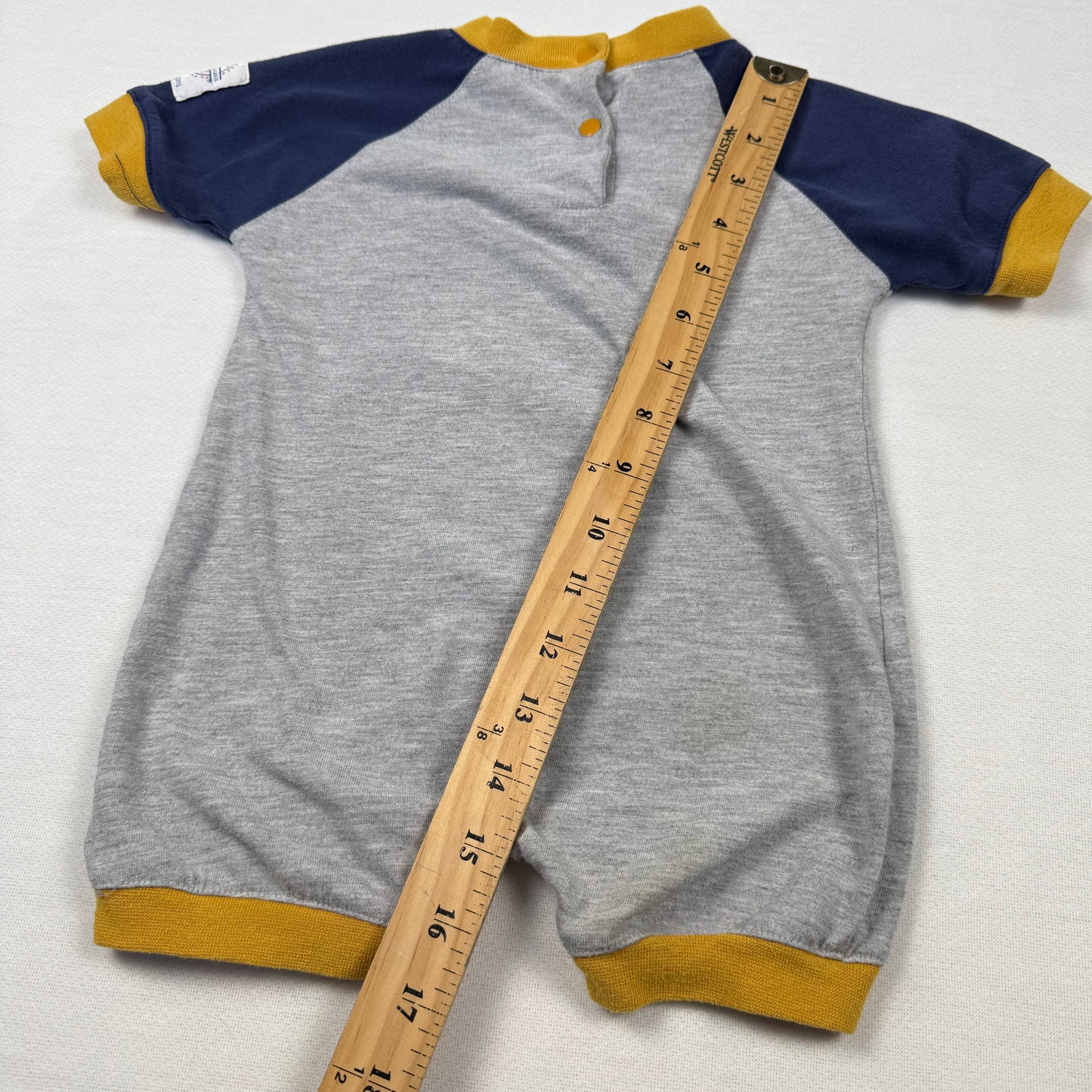 Vintage Milwaukee Brewers Baby Romper - Baby 6/9 Months