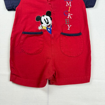 Vintage Mickey Mouse T-Shirt Romper - 12 Months