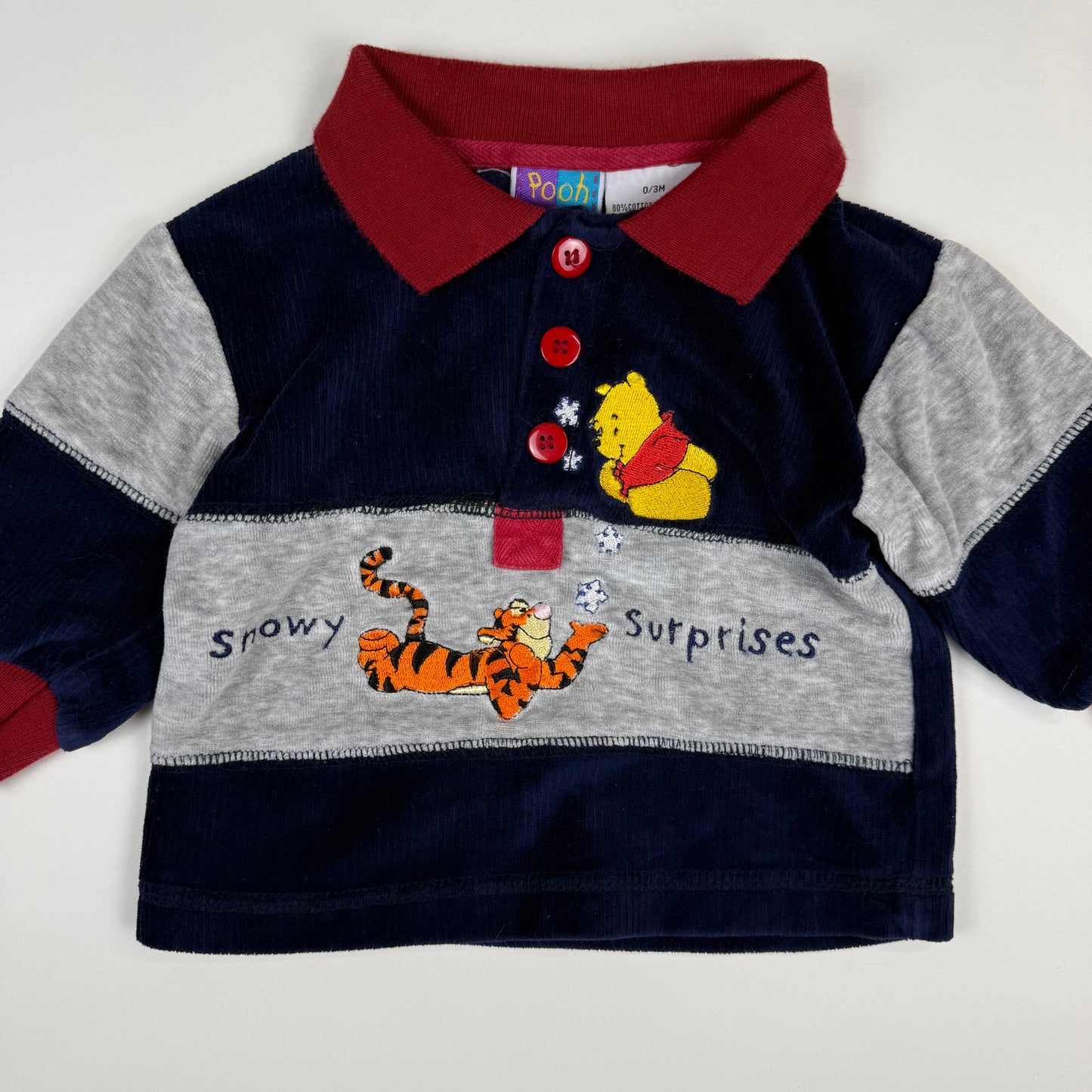 Vintage Winnie the Pooh Sweatshirt - 0/3 Months