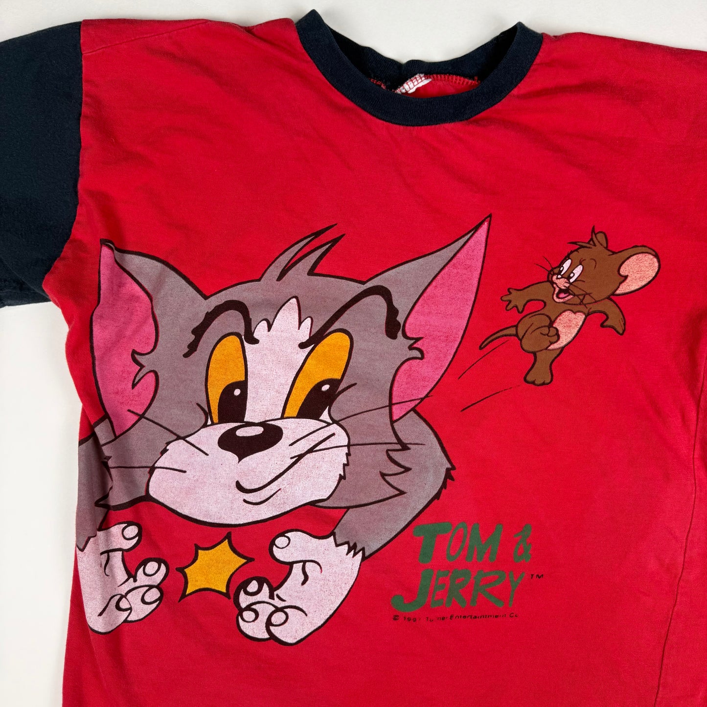 Vintage 1997 Tom and Jerry T-Shirt - 5T