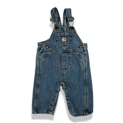 2010 Carhartt Denim Overalls - 6 Months