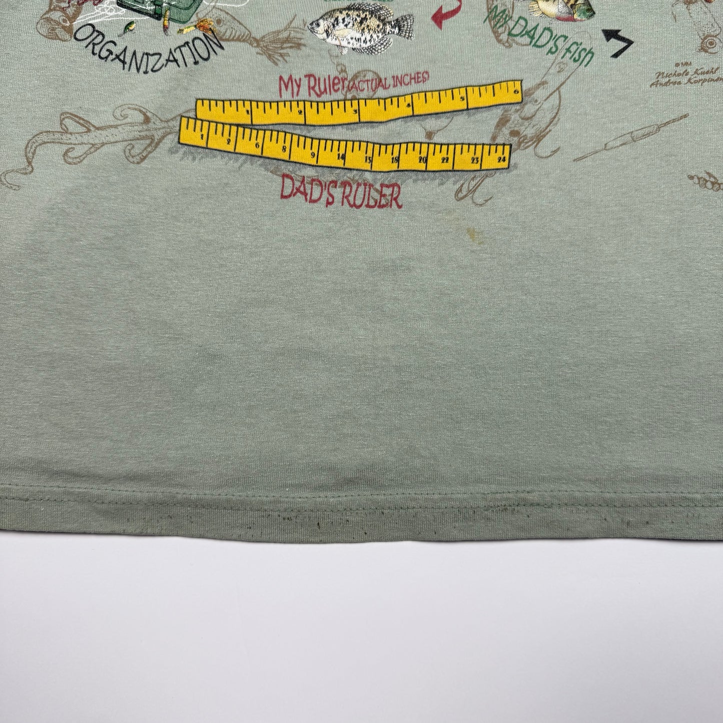 Y2K Fishing T-Shirt - Youth Medium