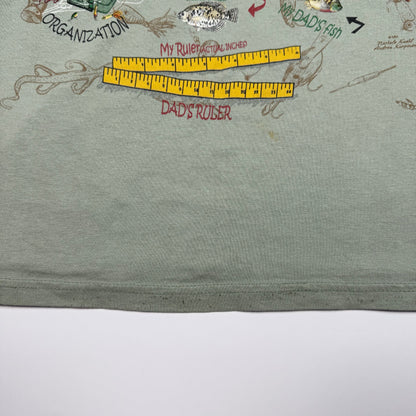 Y2K Fishing T-Shirt - Youth Medium
