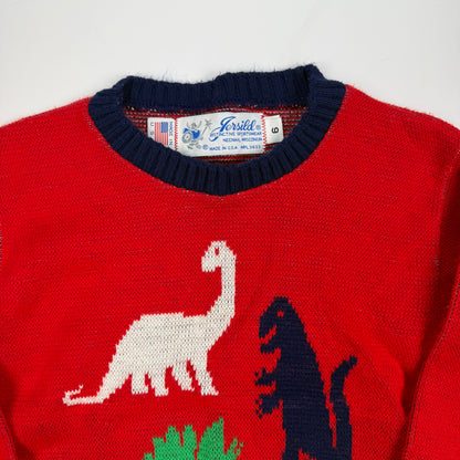 Vintage Dinosaur Sweater - 2T