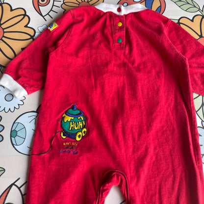 Vintage 1990's Winnie the Pooh Romper - 12 Months