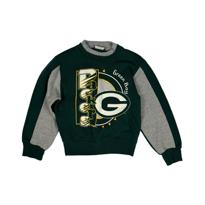 Vintage 1990's Greenbay Packers Crewneck Sweatshirt - 3/4T