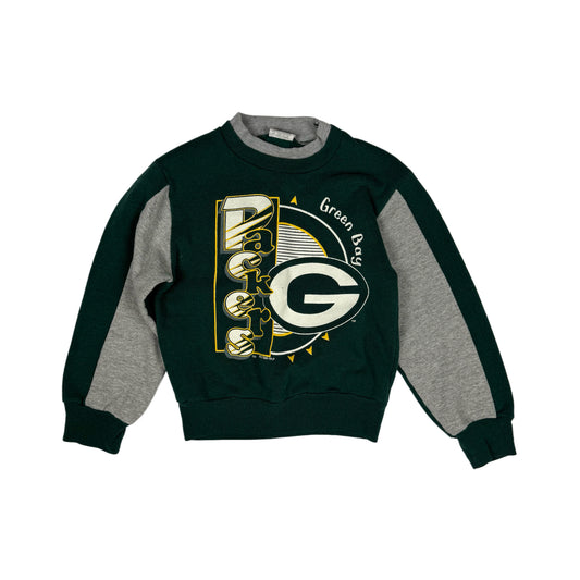 Vintage 1990's Greenbay Packers Crewneck Sweatshirt - 3/4T