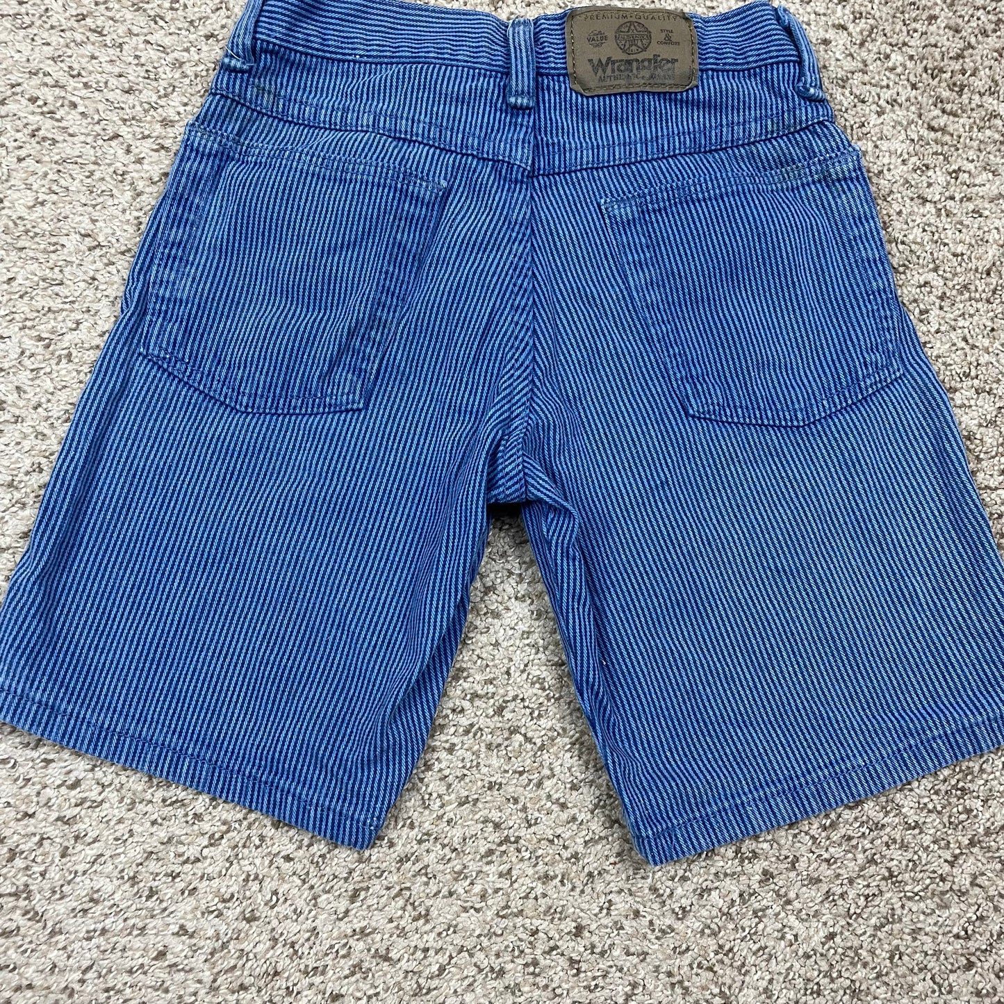 Vintage Wrangler Striped Shorts - 4T