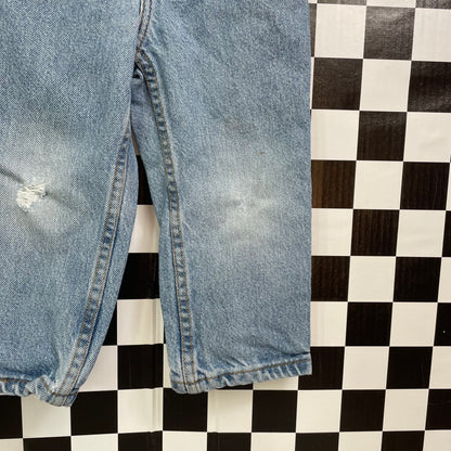 Vintage 1990's Sonoma Light Wash Denim Jeans - 3T