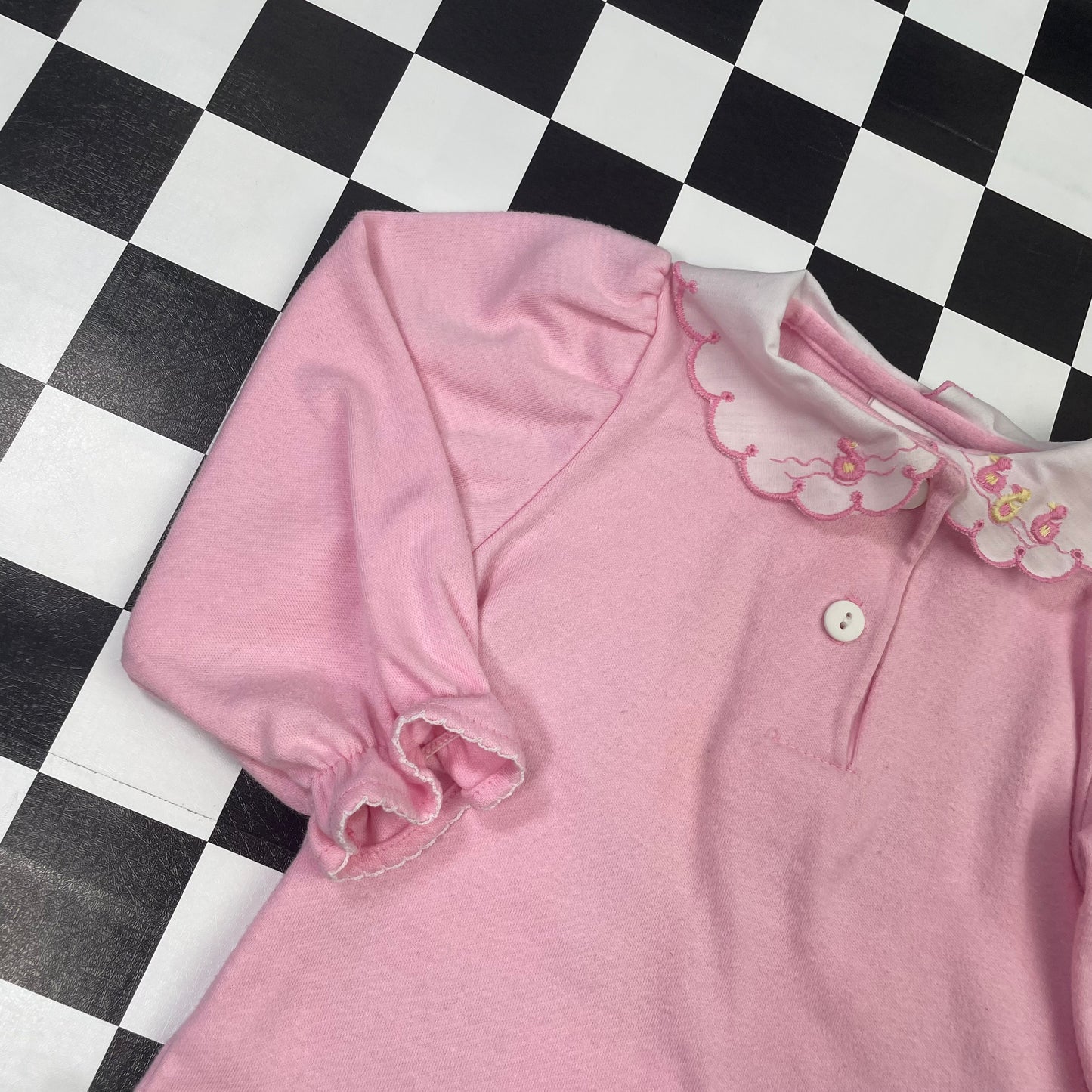 Vintage Oshkosh B'Gosh Light Pink Collared Shirt - 18 Months