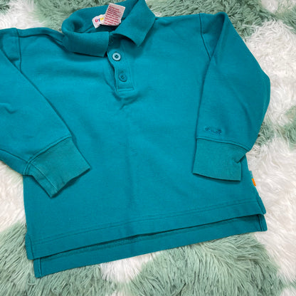 Vintage Gymboree Teal Collared Shirt - Medium