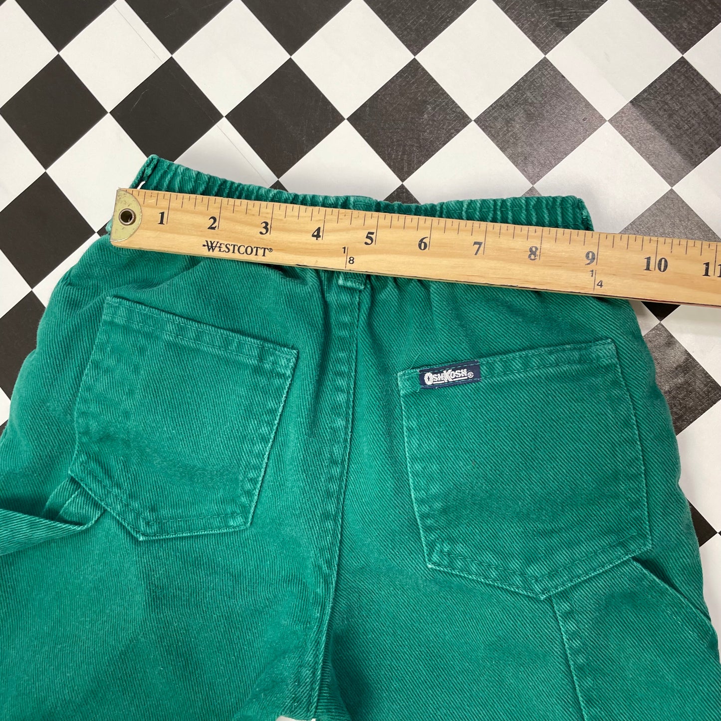 Vintage Oshkosh B'Gosh Green Bermuda Shorts - 4T