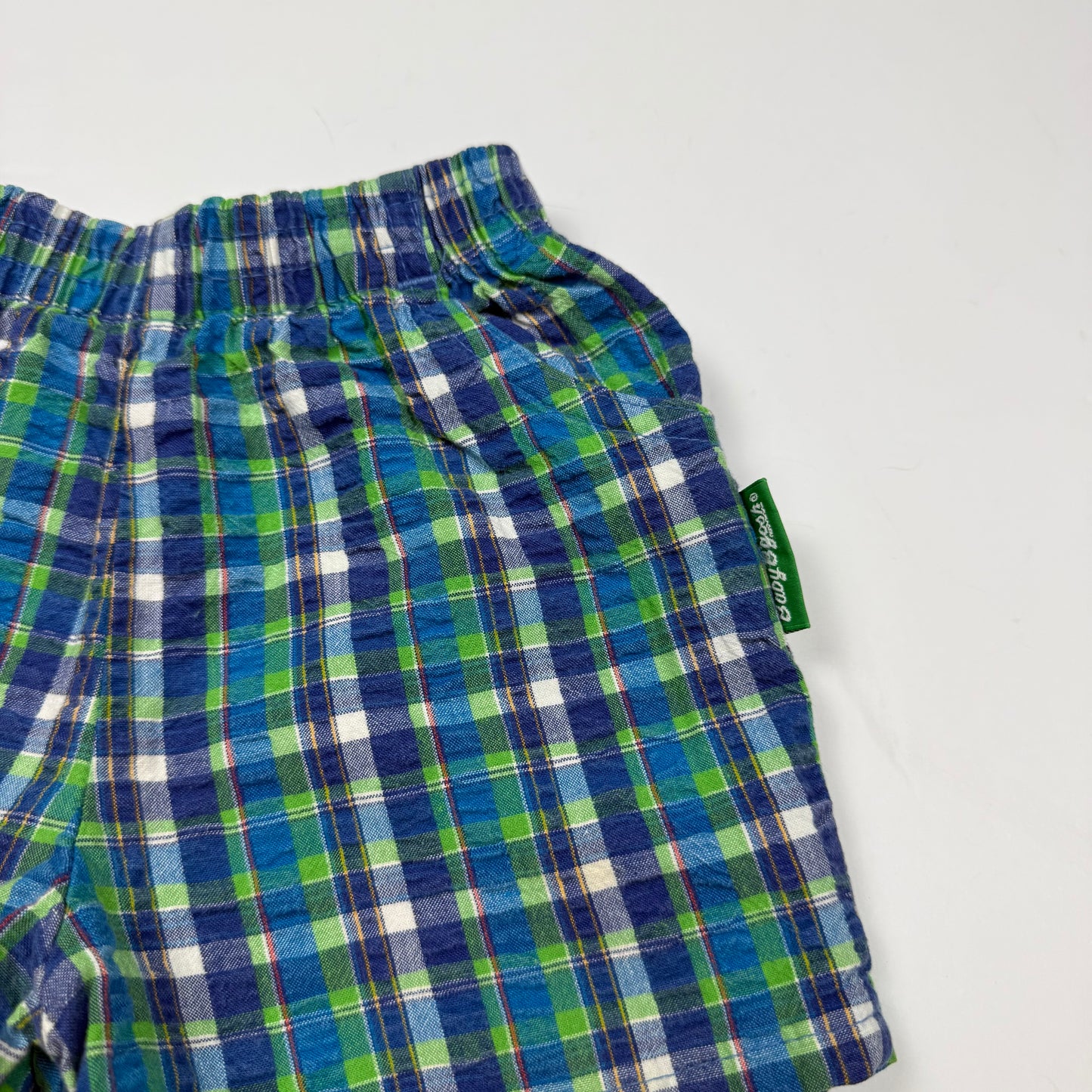 Vintage Oshkosh B'Gosh Plaid Shorts - 12 Months