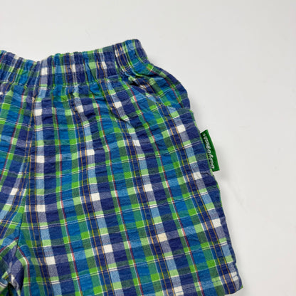 Vintage Oshkosh B'Gosh Plaid Shorts - 12 Months