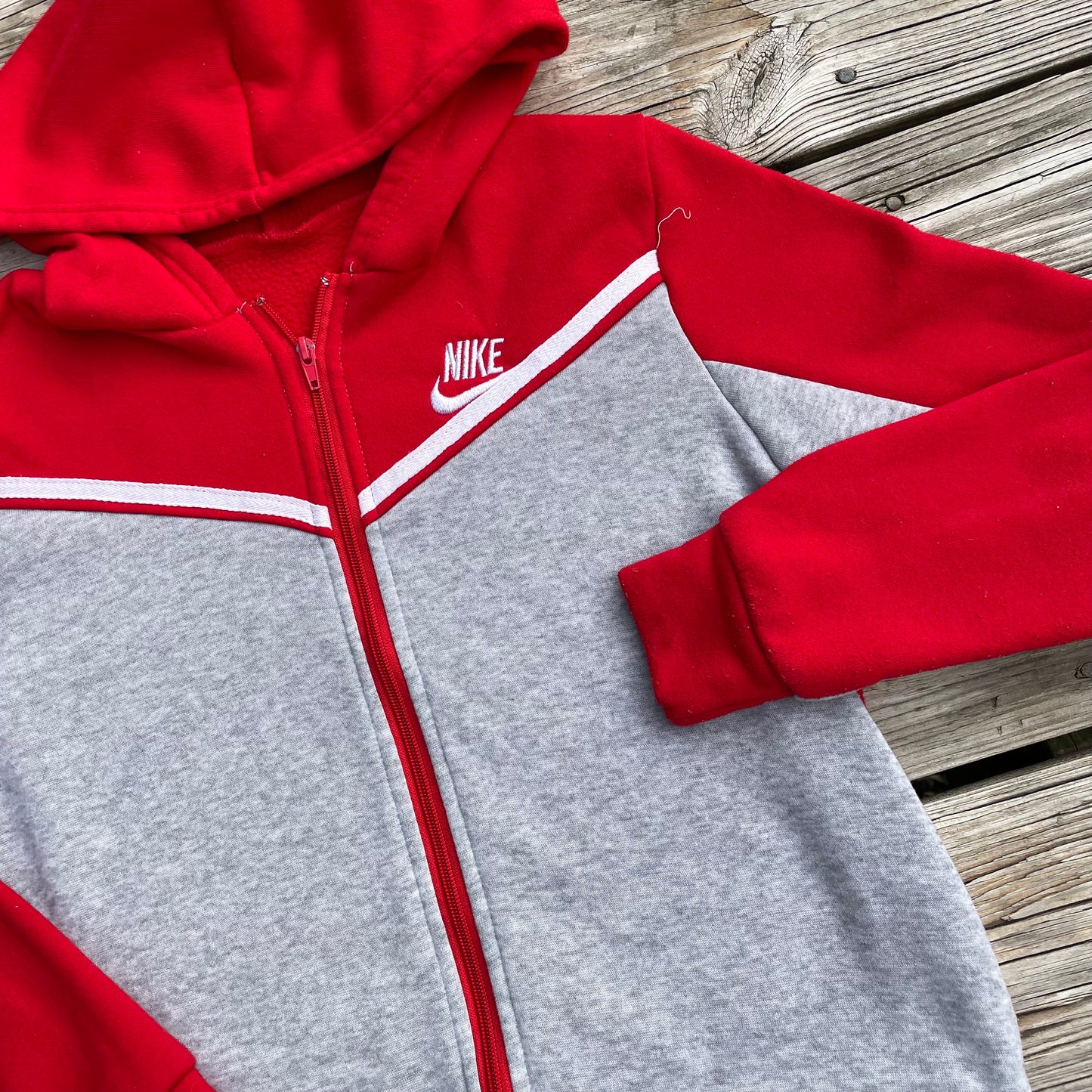 Nike Zip Up Sweatshirt - Youth Medium