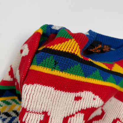 Vintage Electric Kids Knit Sweater - 4/5T