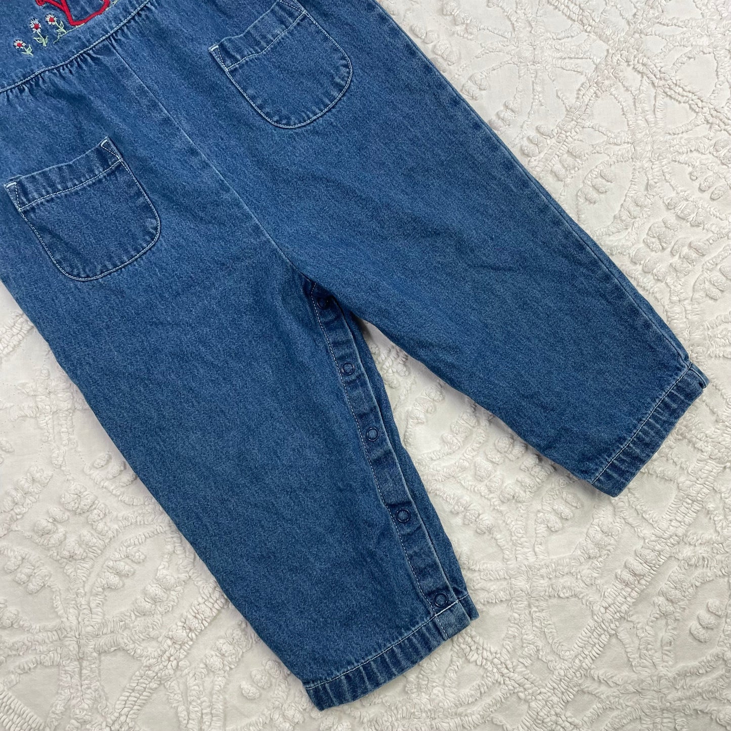 Y2K Cherokee Denim Romper - 18 Months