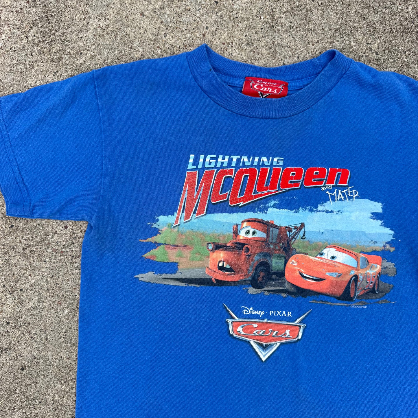 Y2K Cars Mater Blue T-Shirt - 5T