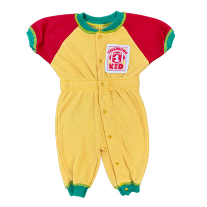 Vintage Health-Tex Touchdown Kid Football Romper - 3 Months
