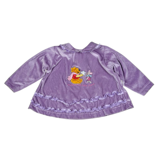 Vintage 1990's Winnie the Pooh Velour Shirt - 2T